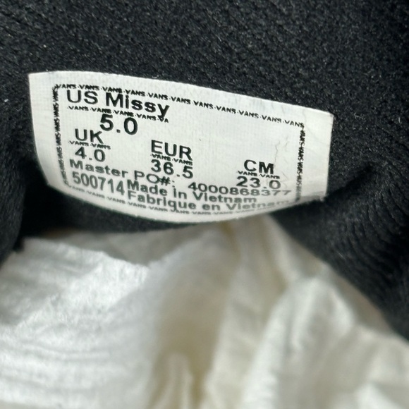 VANS CHECKERBOARD LOWTOP SHOES WOMANS SIZE 6.5 GUC - Picture 13 of 13